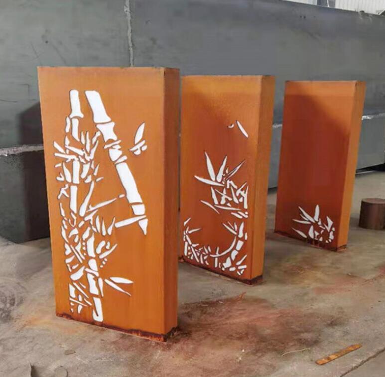 甘德锈钢板灯箱